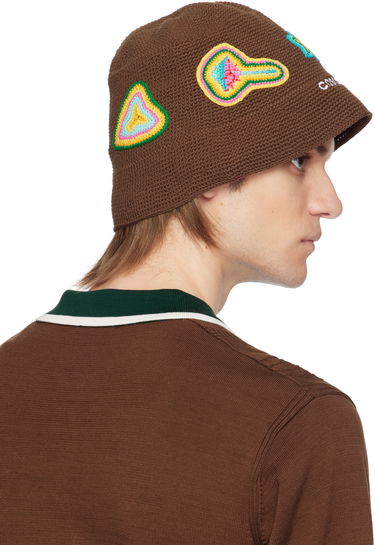 Hatt Casablanca Casablanca Crochet Bucket Hat Brun | AS25-HAT-079-02, 2