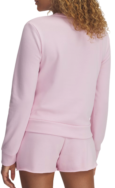 Sweater Under Armour Under Armour Rival Terry Crew Sweatshirt Rosa | 1389659-647, 2