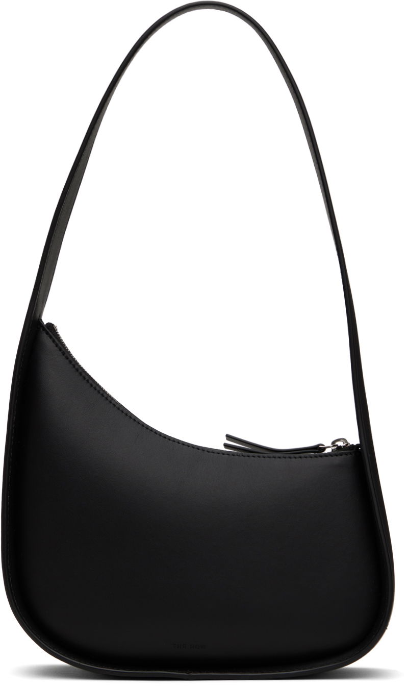 Axelväska The Row Black Half Moon Bag Svart | W1249-L52