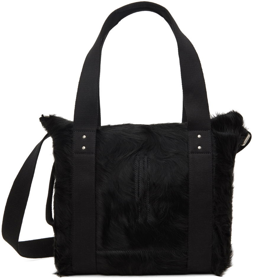 Tygpåse Rick Owens Mini Trolley Bag Svart | RA02C0360 LHL, 0