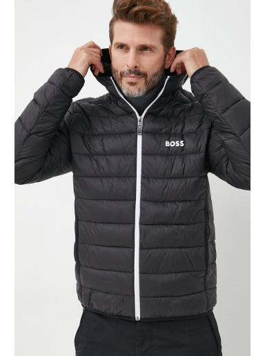 Jacka BOSS Presidio Packable Hooded Jacket Svart | 50472472