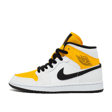 Sneakers och skor Jordan Air Jordan 1 Mid "Perforated - White University Gold" W Orange | BQ6472-107, 1