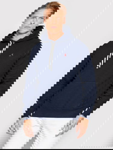 Sweatshirt Polo by Ralph Lauren Classic Popover Hoody Mörkblå | 710766778007, 0
