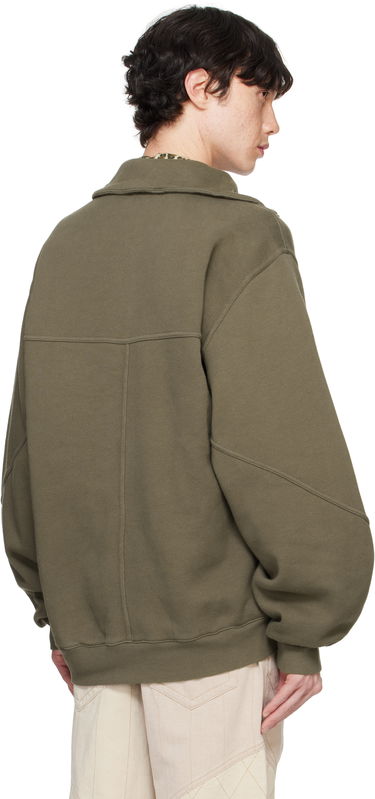 Sweater ISABEL MARANT Isabel Marant Wilfrid Half-Zip Sweatshirt Grön | SW0139HA-B4M01H, 2