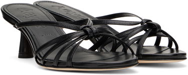 Kläder Aeyde Aeyde Abby Leather Mules Svart | A11-HS-PRAR55ST141-SS25-800-007, 3