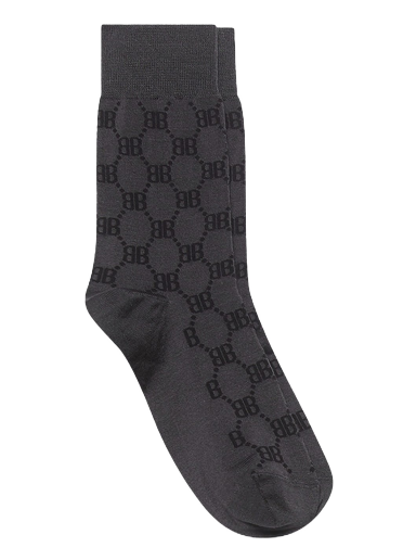 Strumpor Gucci Balenciaga x The Hacker Project Hacker BB Tennis Socks Grå | 6815224B5B01160