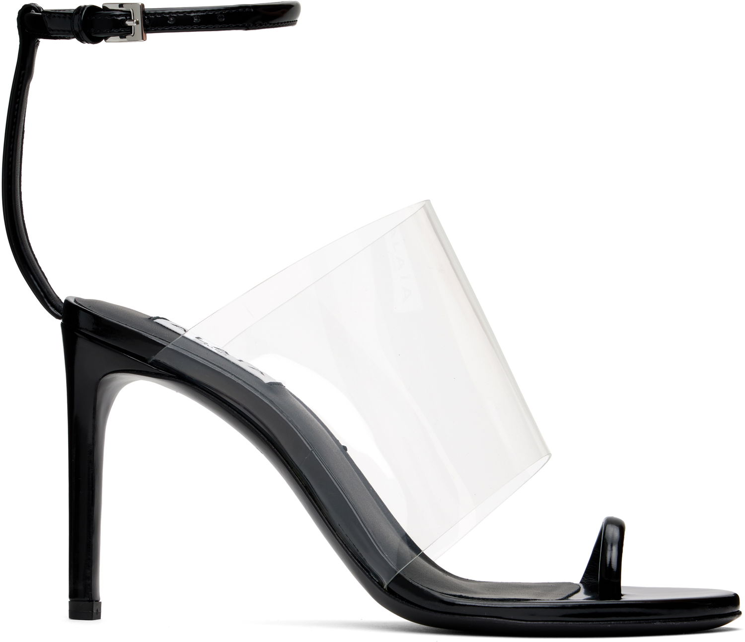 Tillbehör Alaïa ALAÏA Asymmetric Heeled Sandals Svart | AA3S116CK299, 0