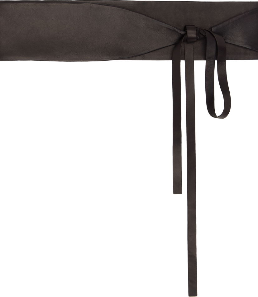 Bälten The Row The Row Wide Wrap Leather Belt Svart | W1737-L108