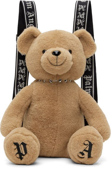Ryggsäck Palm Angels Palm Angels 'Bear in Mind' Plush Backpack Brun | PMNB025C99FAB0016010, 0