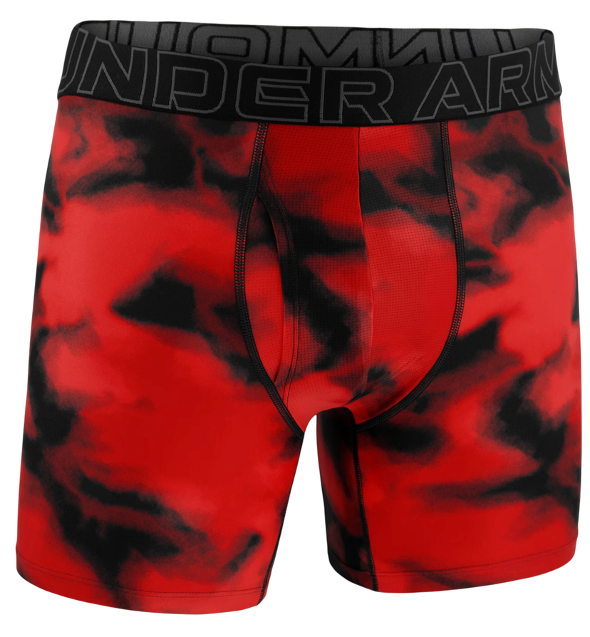 Boxare Under Armour Under Armour Graphic 6in Boxer Shorts Röd | 1383875-713