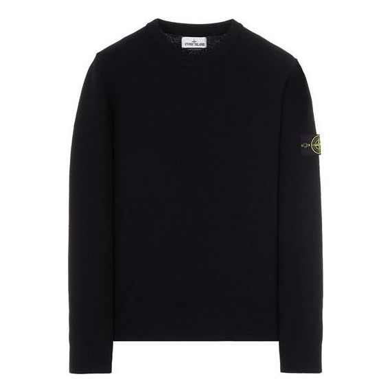 Sweater Stone Island Stone Island Crewneck Pullover Svart | 7715526A1-V0029, 0