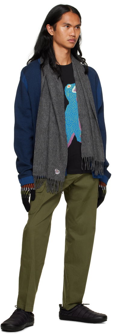 Halsduk Paul Smith Zebra Scarf Grå | M2A-150K-JZEBRA-76-0, 2