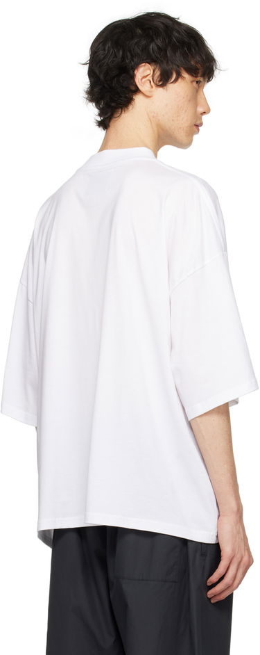 T-shirt Studio Nicholson Studio Nicholson Piu T-Shirt Vit | PIU SNM-088, 2