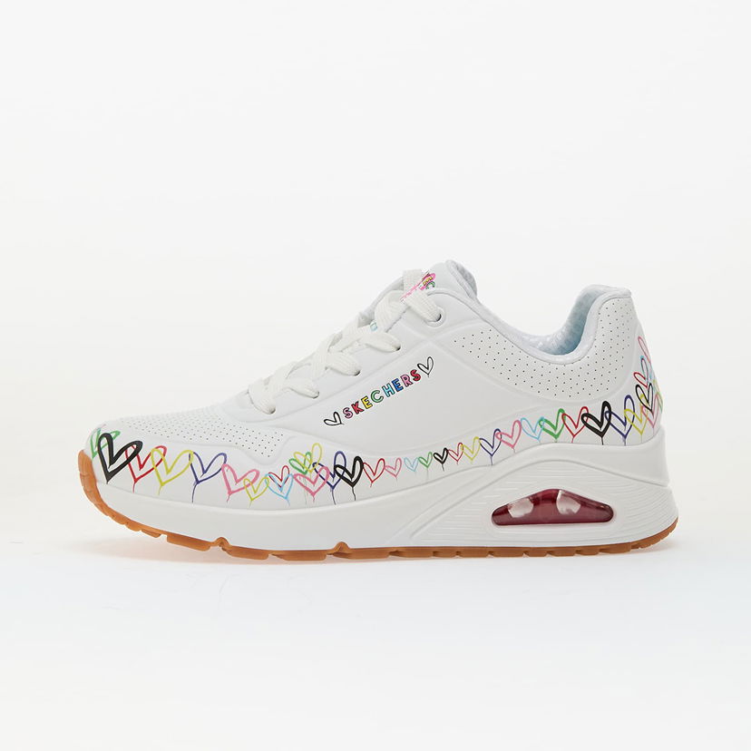 Sneakers och skor Skechers Uno - Love All Around Vit | 177917 WMLT