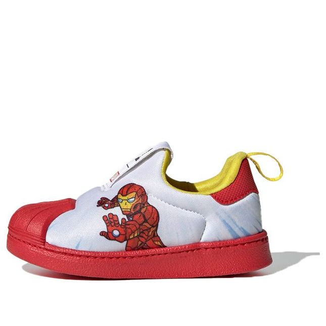 Kläder adidas Originals Marvel x Superstar 360 'Iron Man' Vit | FX4883