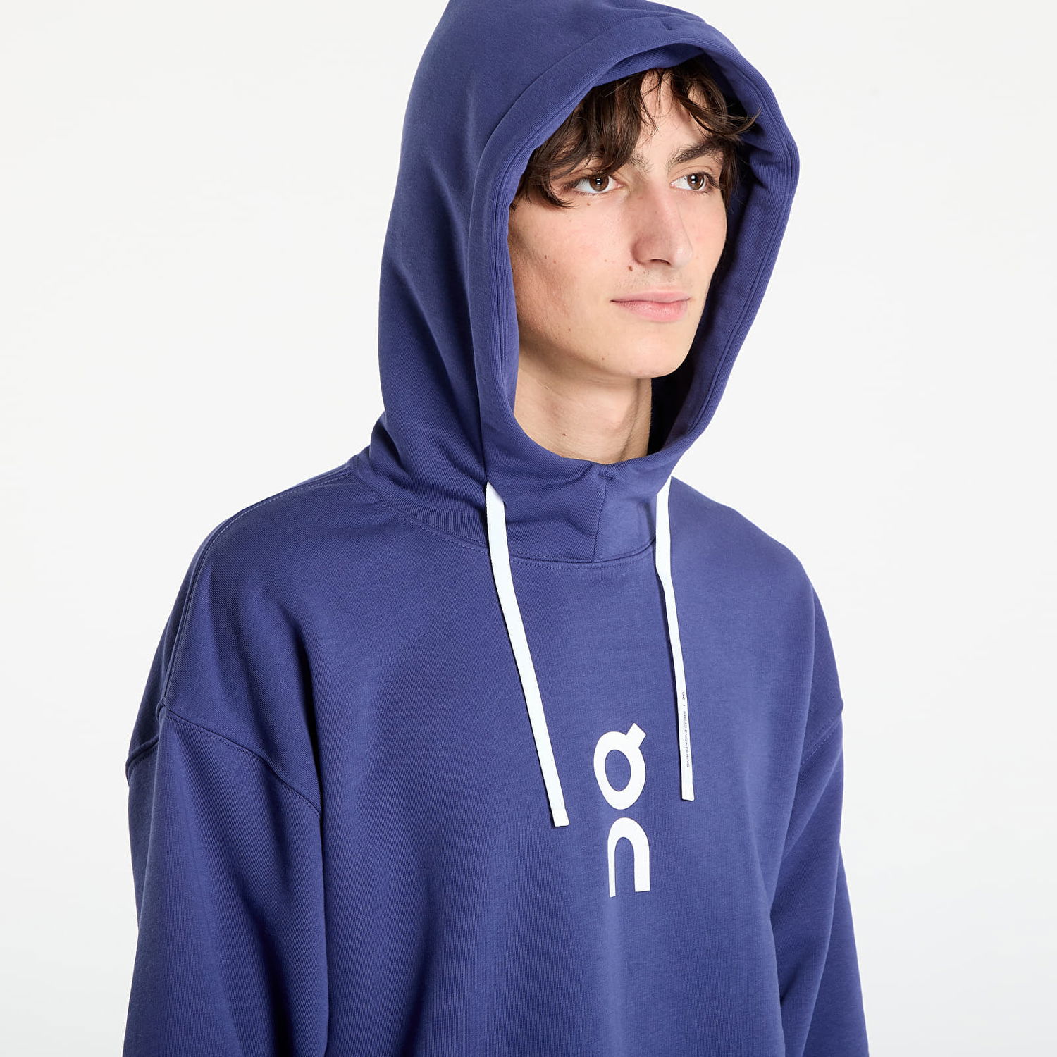 Sweatshirt On Running Club Hoodie Blå | 1ME10030584, 0