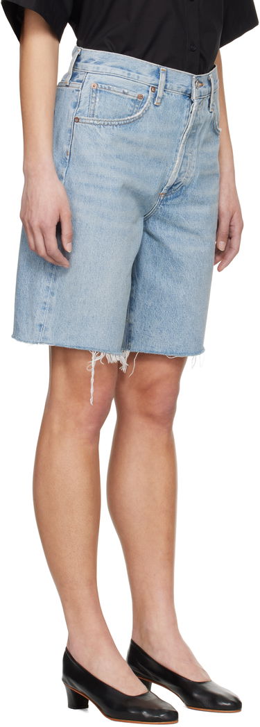 Shorts AGOLDE AGOLDE 90's Distressed Denim Shorts Blå | A223-1206, 1