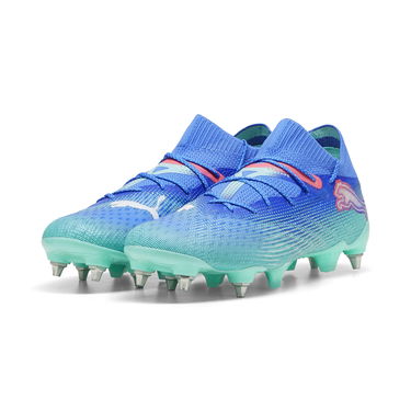 Sneakers och skor Puma FUTURE 7 ULTIMATE MxSG Soccer Cleats Blå | 107918_01, 3