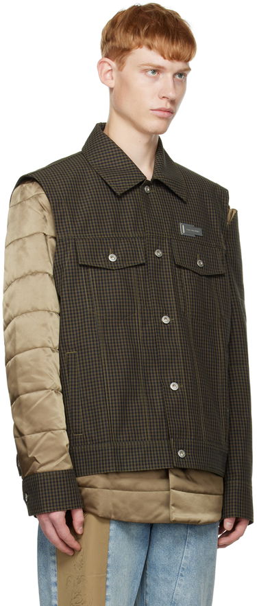 Jacka Feng Chen Wang Feng Chen Wang Layered Jacket Brun | FMF14JK22, 1
