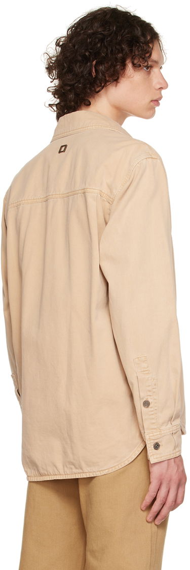 Skjorta WOOYOUNGMI WOOYOUNGMI Patch Pocket Shirt Beige | W223SH11, 2