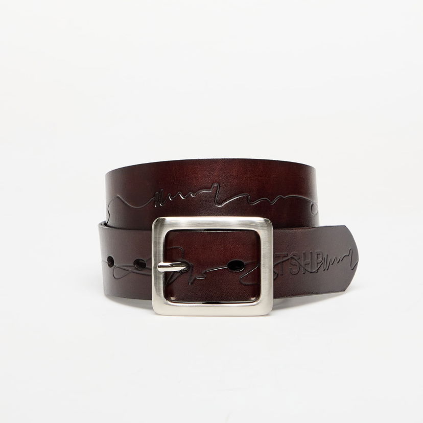 Bälten Footshop FTSHP Leather Belt 90 Brun | FTSHP_488