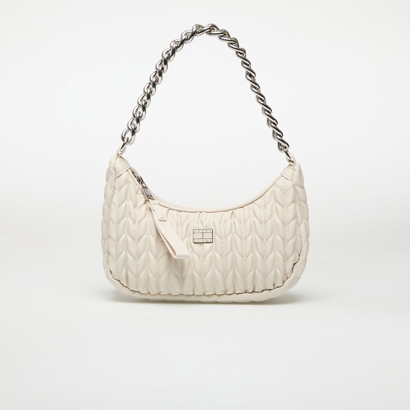 Handväska Tommy Hilfiger Tommy Jeans Iconic Shoulder Bag Beige | AW0AW17302 ACG