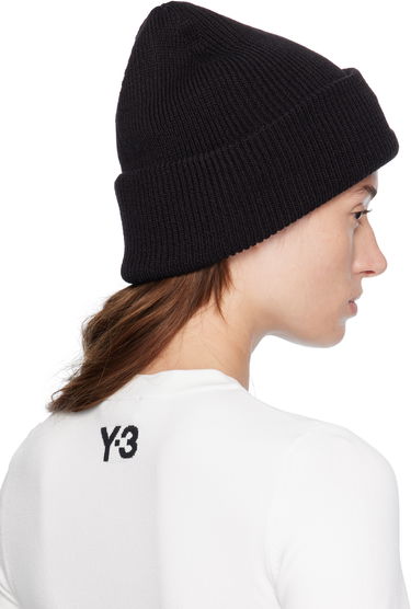 Mössa Y-3 Y-3 Classic Knit Beanie Svart | JW8963, 4