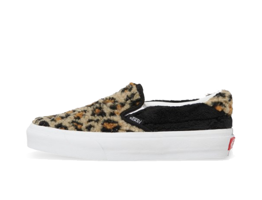 Sneakers och skor Vans Slip-On Sherpa Leopard W Svart | VN0A38GU6BX