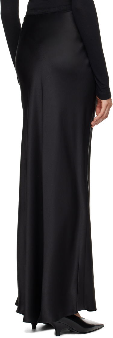 Kjol Anine Bing Black Silk Maxi Skirt Svart | A-04-2320-000, 2
