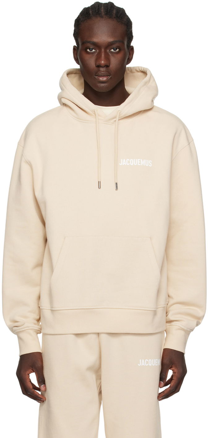 Sweatshirt Jacquemus Les Classiques 'Le Sweatshirt ' Hoodie Beige | 226JS210-2120