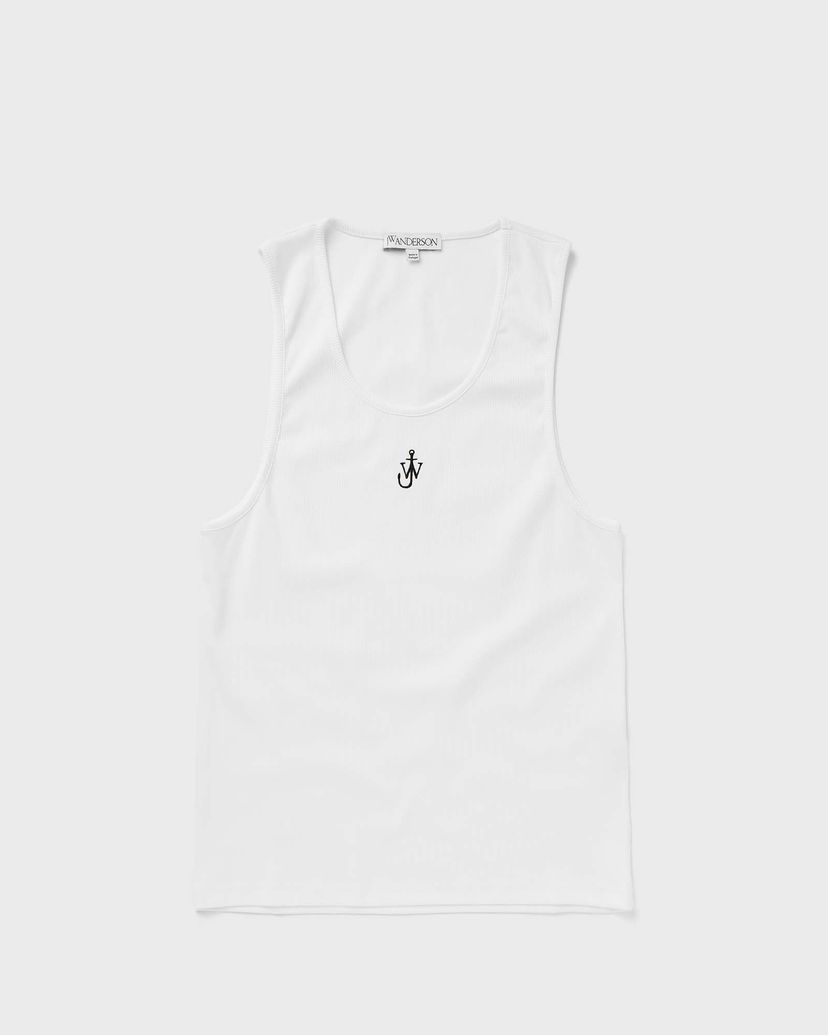 Linne JW Anderson ANCHOR EMBROIDERY VEST Vit | JO0228-PG1512-001