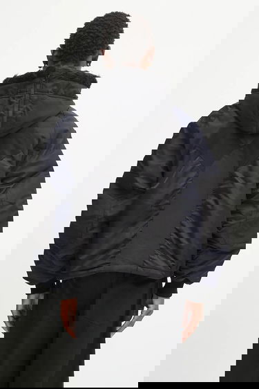 Bomberjacka Andersson Bell Norwegian N2B Hooded Padded Jacket with Fur Trim and Toggle Closures Flerfärgad | awa690u, 2