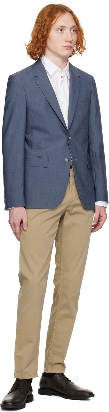 Jacka BOSS Slim-Fit Blazer Blå | 50535030, 3