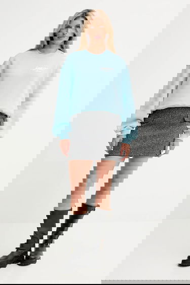 Sweatshirt KENZO Kenzo x Futura Graphic Print Sweatshirt Blå | FF62SW4504MB, 1