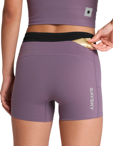 Shorts Saysky Saysky Flow+ Race 4" Shorts Purpur | owrst62c711-owrst62c711, 1