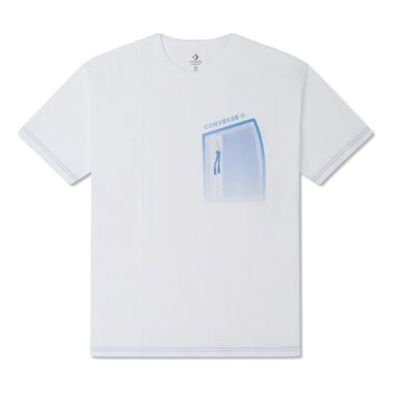 T-shirt Converse Graphic T-Shirt Vit | 10025872-A01
