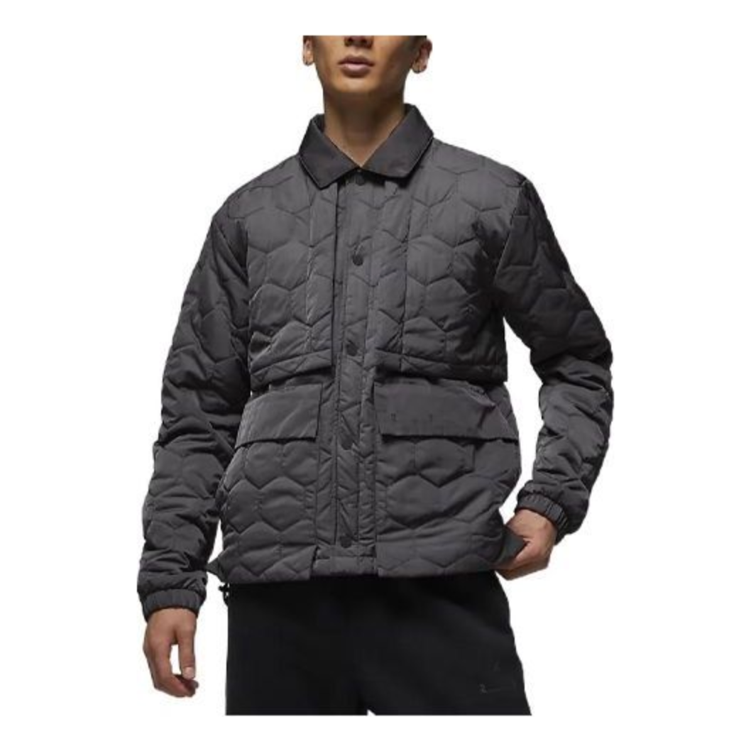 Pufferjacka Jordan Jordan 23 Engineered Men's Quilted Jacket Grå | DV7696-022, 0