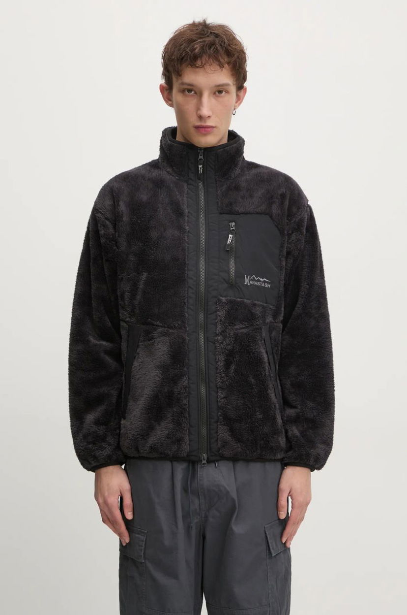 Jacka Manastash Manastash Bigfoot Fleece Jacket Svart | 7924252004