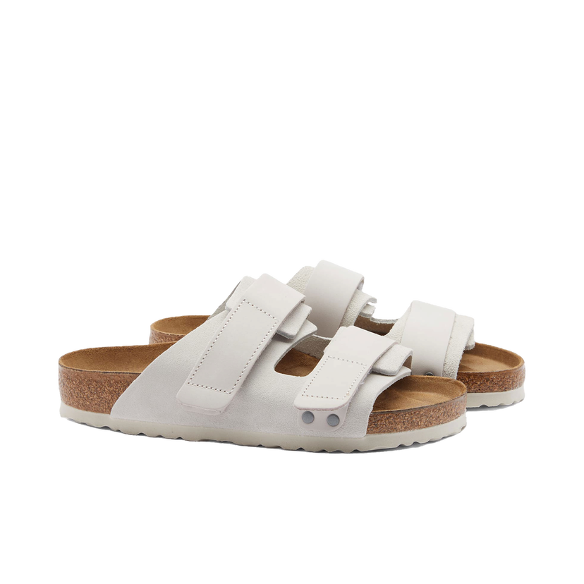 Sneakers och skor Birkenstock Uji Antique White Suede Vit | 1024800