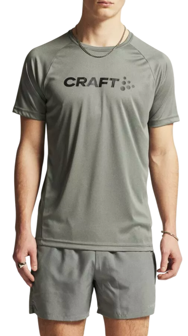 T-shirt Craft Craft Core Essence Logo T-Shirt Grå | 1911786-647000, 2