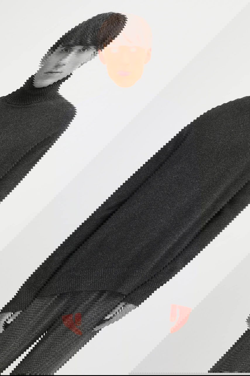Sweater A.P.C. A.P.C. Pull Mahe Turtleneck Sweater Grå | WYAAD.H23443, 0