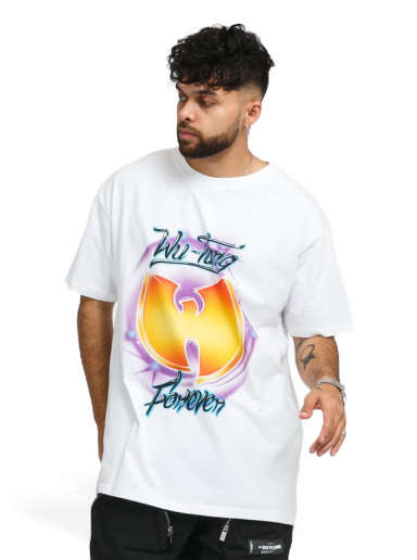 T-shirt Urban Classics Wu-Tang Forever Oversize Tee Vit | MT1885 white