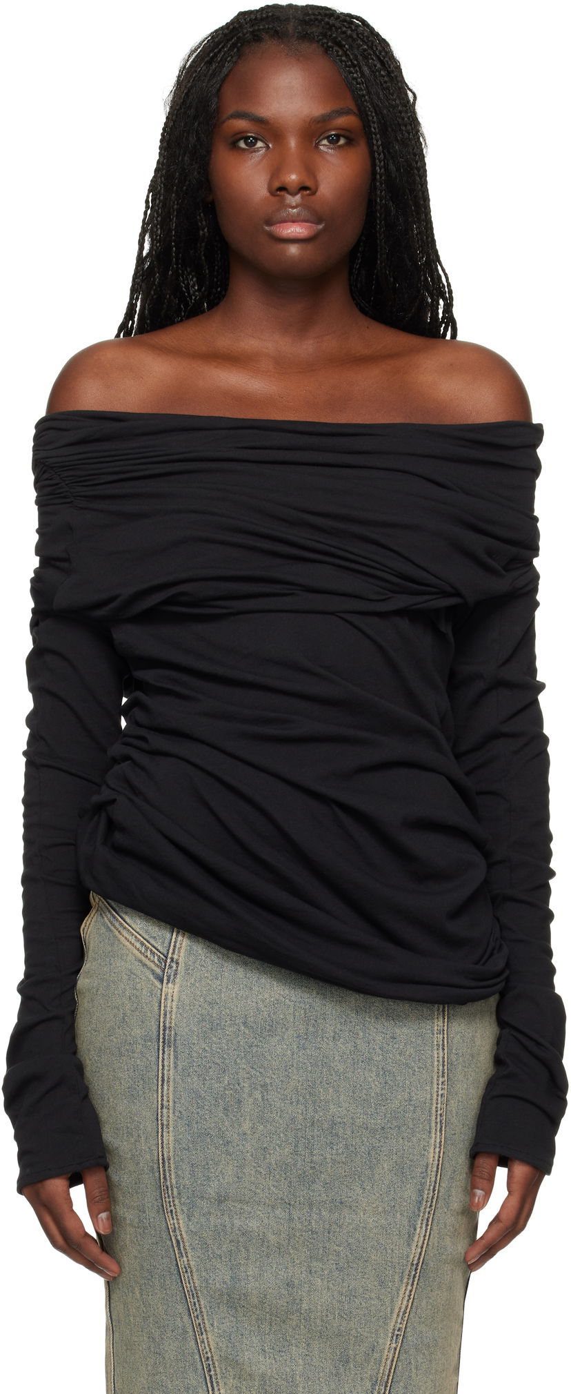 Linne Entire Studios Bound Top Svart | ES2519SO