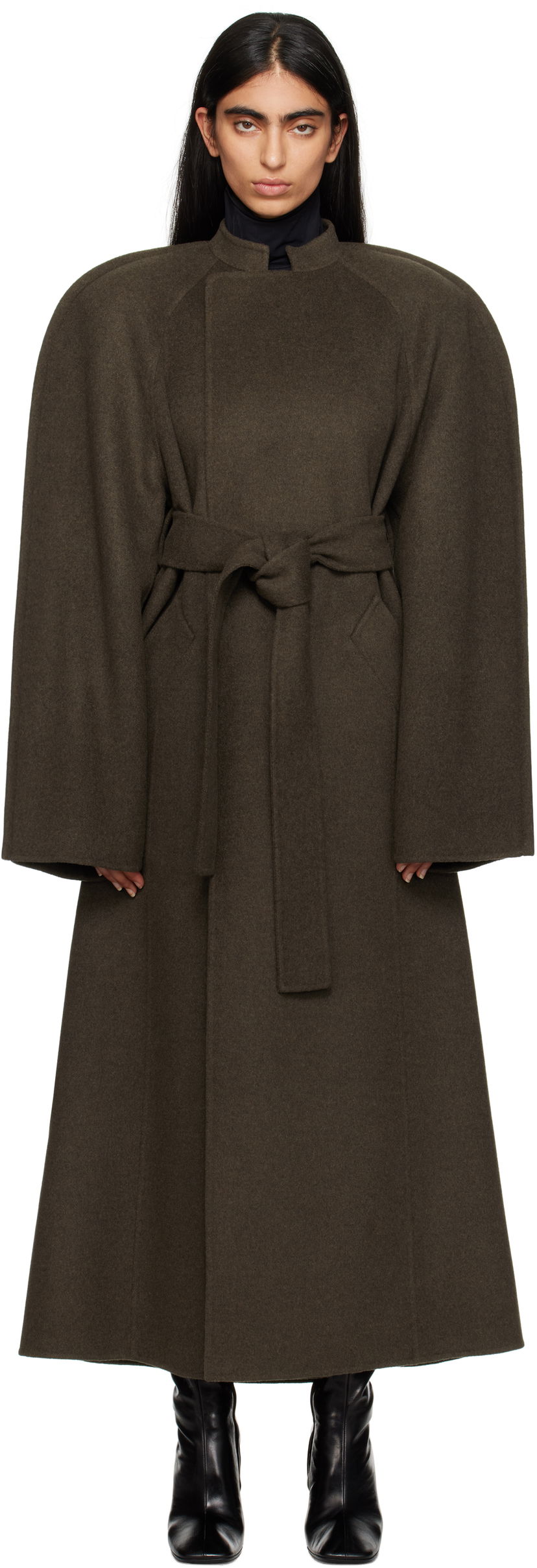 Rockar Khaite Rothen Coat Grön | 7118547