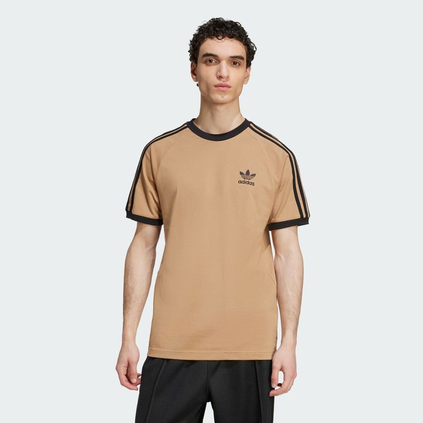 T-shirt adidas Performance Adicolor Classics 3-Stripes Tee Brun | JY1370