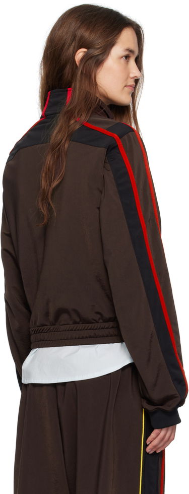 Jacka Martine Rose Martine Rose Shrunken Track Jacket Brun | 137JT12722, 2