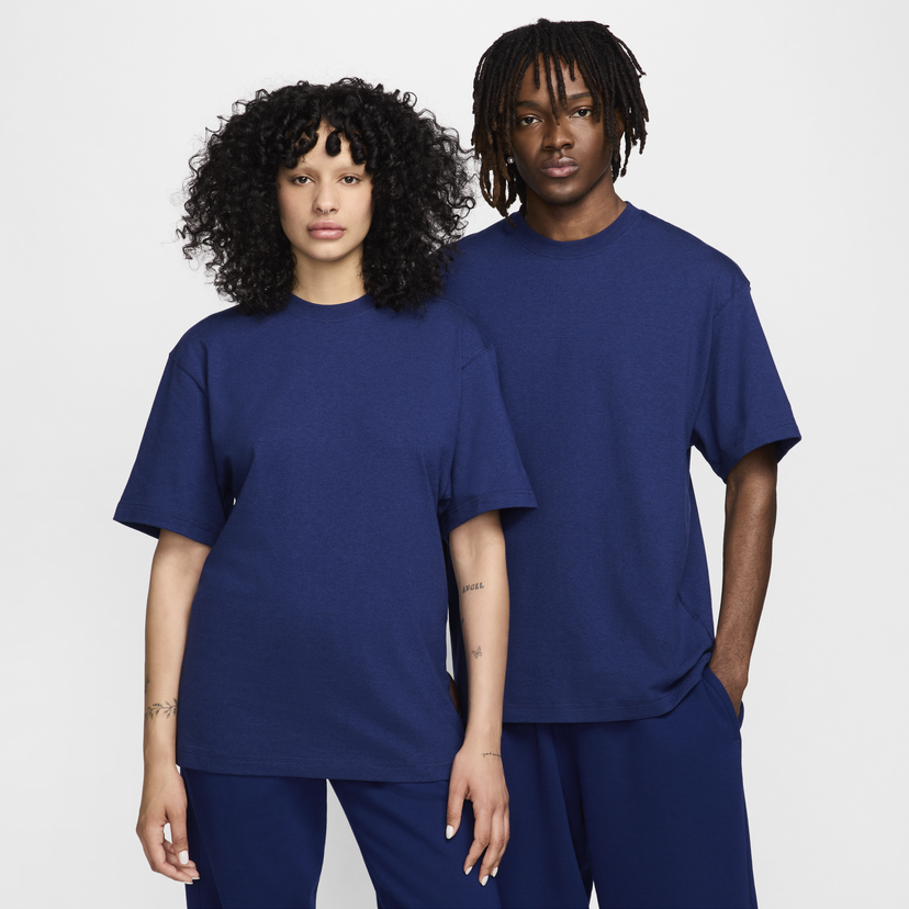 T-shirt Nike Wool Classics Mörkblå | FV4889-492