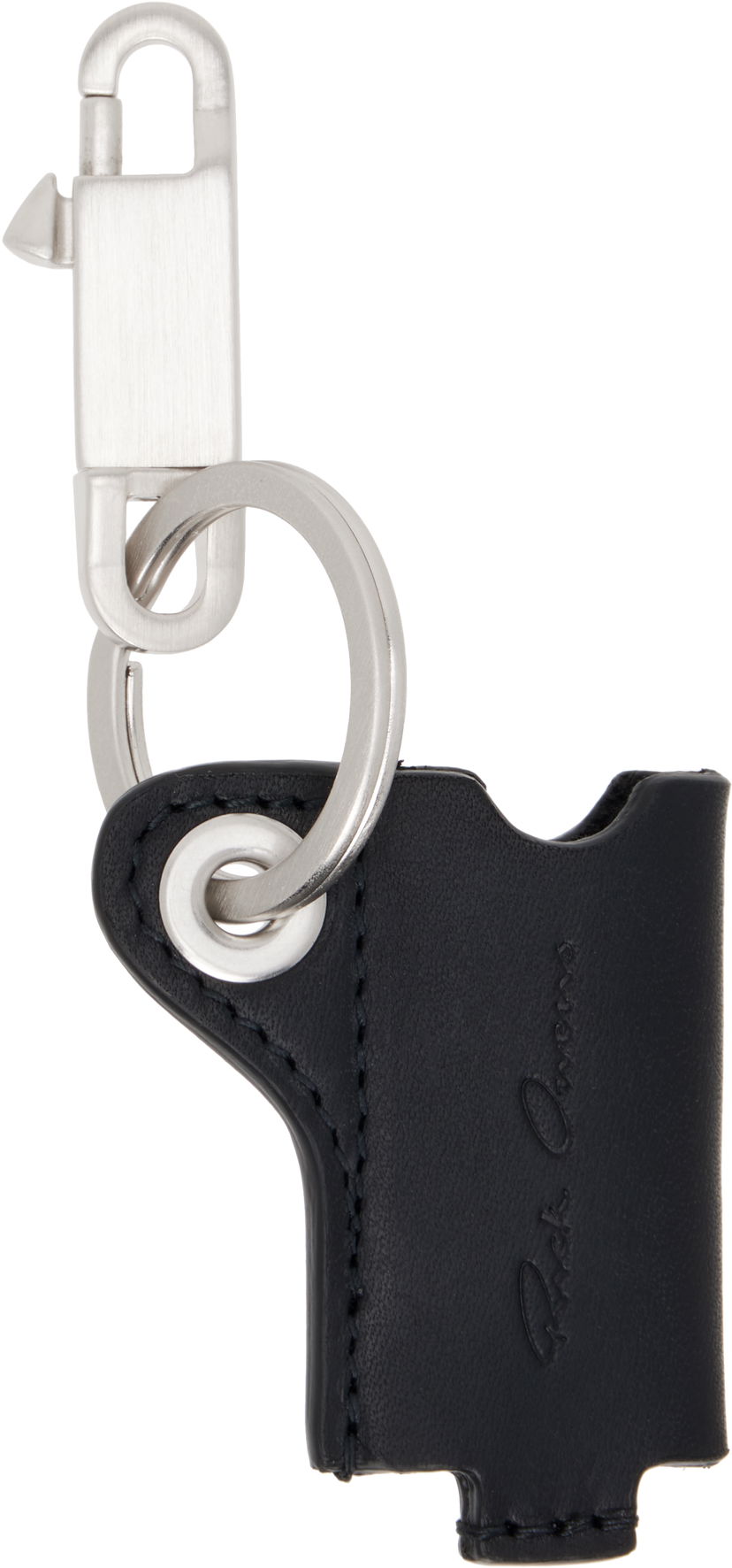 Nyckelringar Rick Owens Rick Owens Concordians Mini Lighter Holder Keychain Svart | RA02E0795 LGE