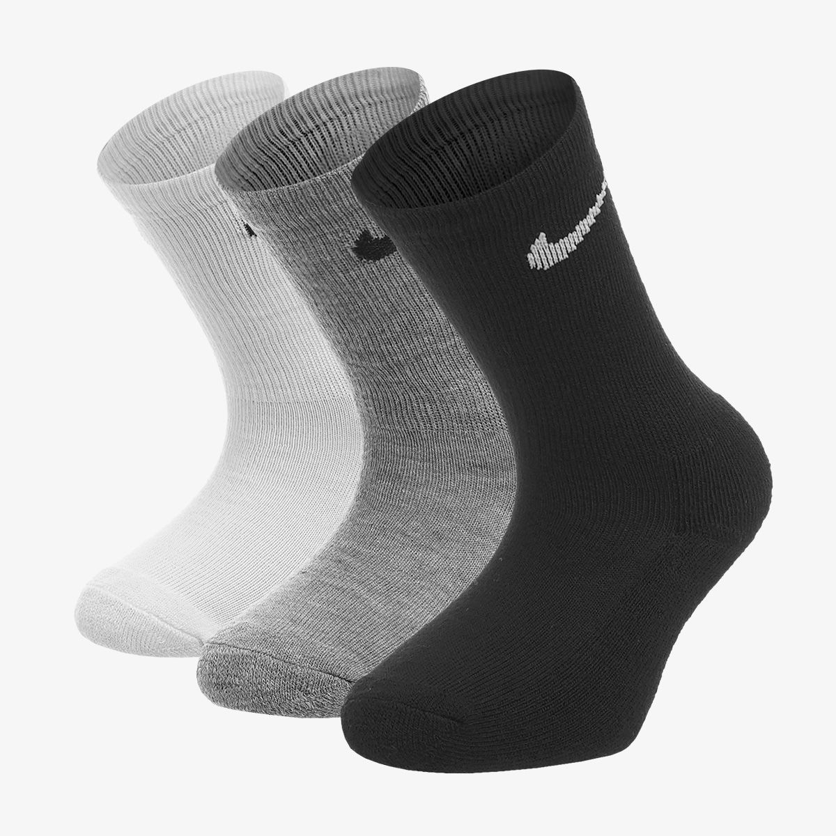 Strumpor Jordan Jordan Basic Crew Socks Grå | UN0027-W2F, 0
