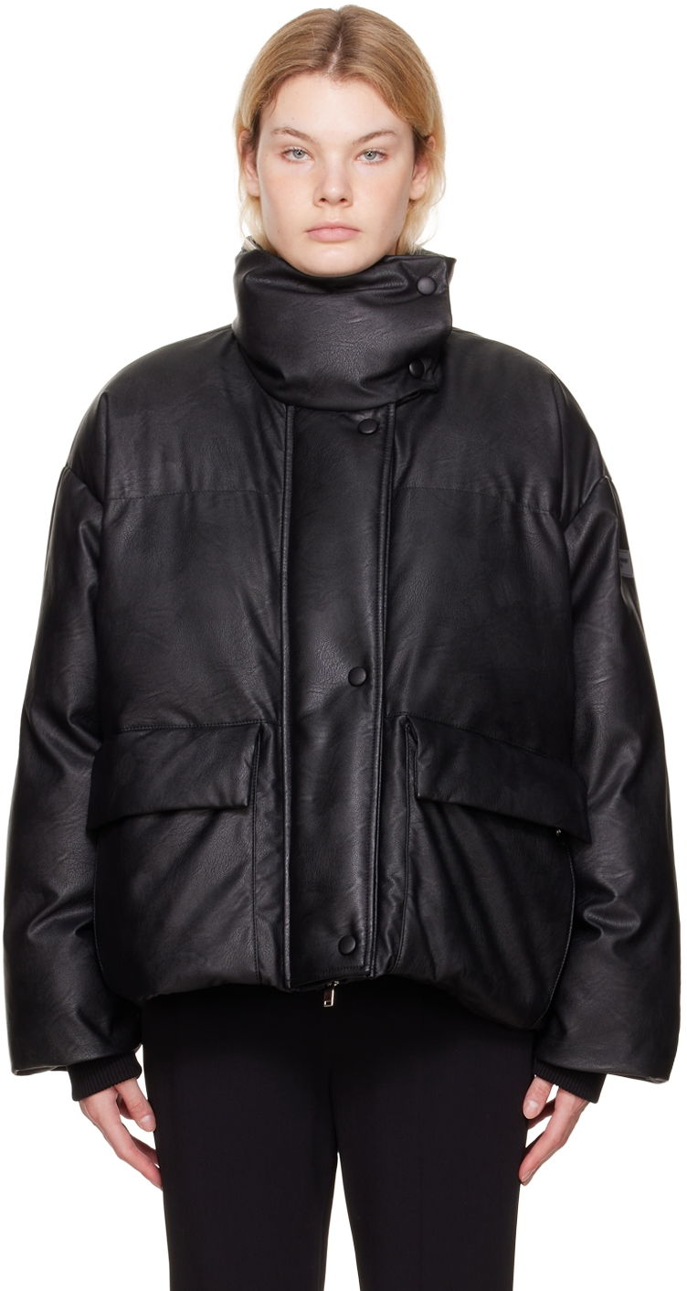 Pufferjacka Stella McCartney Stella McCartney Alter Mat Puffer Jacket Svart | 680025SKB20